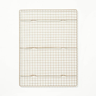 Nonstick Carbon Steel Cooling Rack in Gold
