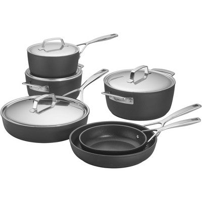 10-Piece Nonstick Cookware Set for Easy Cleanup