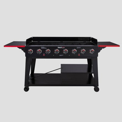 High-Capacity 8-Burner Gas Grill for Events