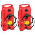 Portable 14-Gallon Fuel Tank Caddy with Hose