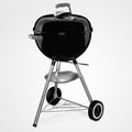 Classic 18-Inch Kettle Charcoal Grill, Black Finish
