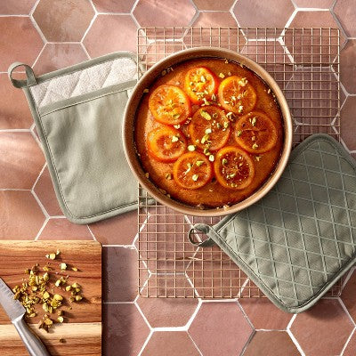 Nonstick Carbon Steel Cooling Rack in Gold