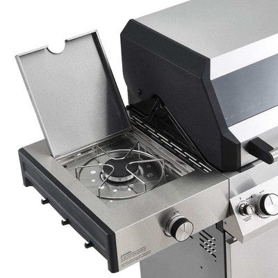 Smart 4-Burner Stainless Grill for Weeknight Cooking