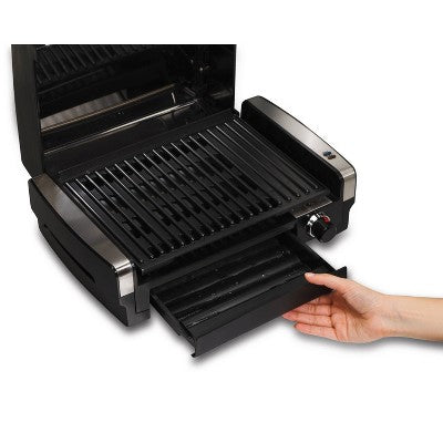 Indoor Searing Grill with Glass Viewing Lid