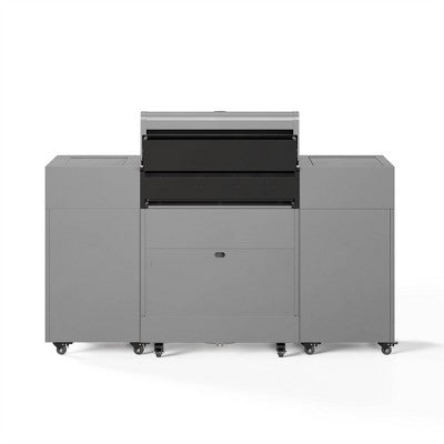 Island-Style 5-Burner Gas Grill with Storage Base