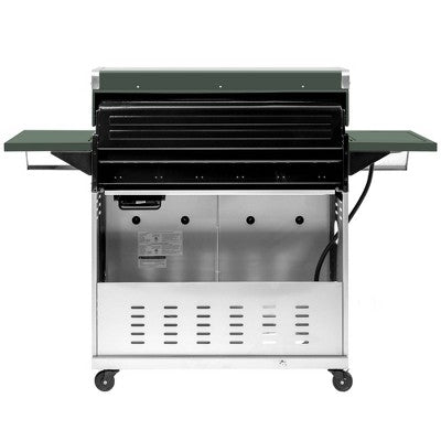 6-Burner Propane Gas Grill in Olive Green