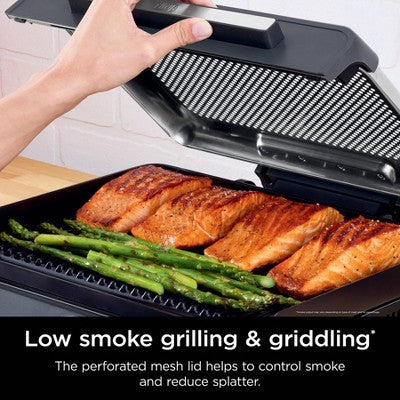 Indoor Grill and Griddle with Swap Plates