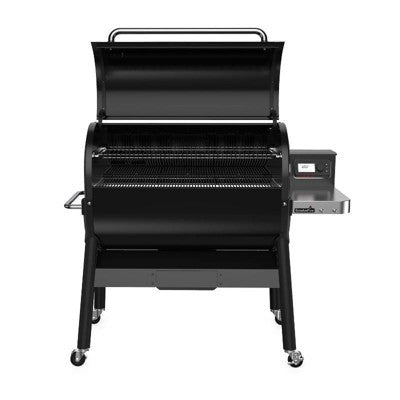 Island-Style 5-Burner Gas Grill in Dark Finish